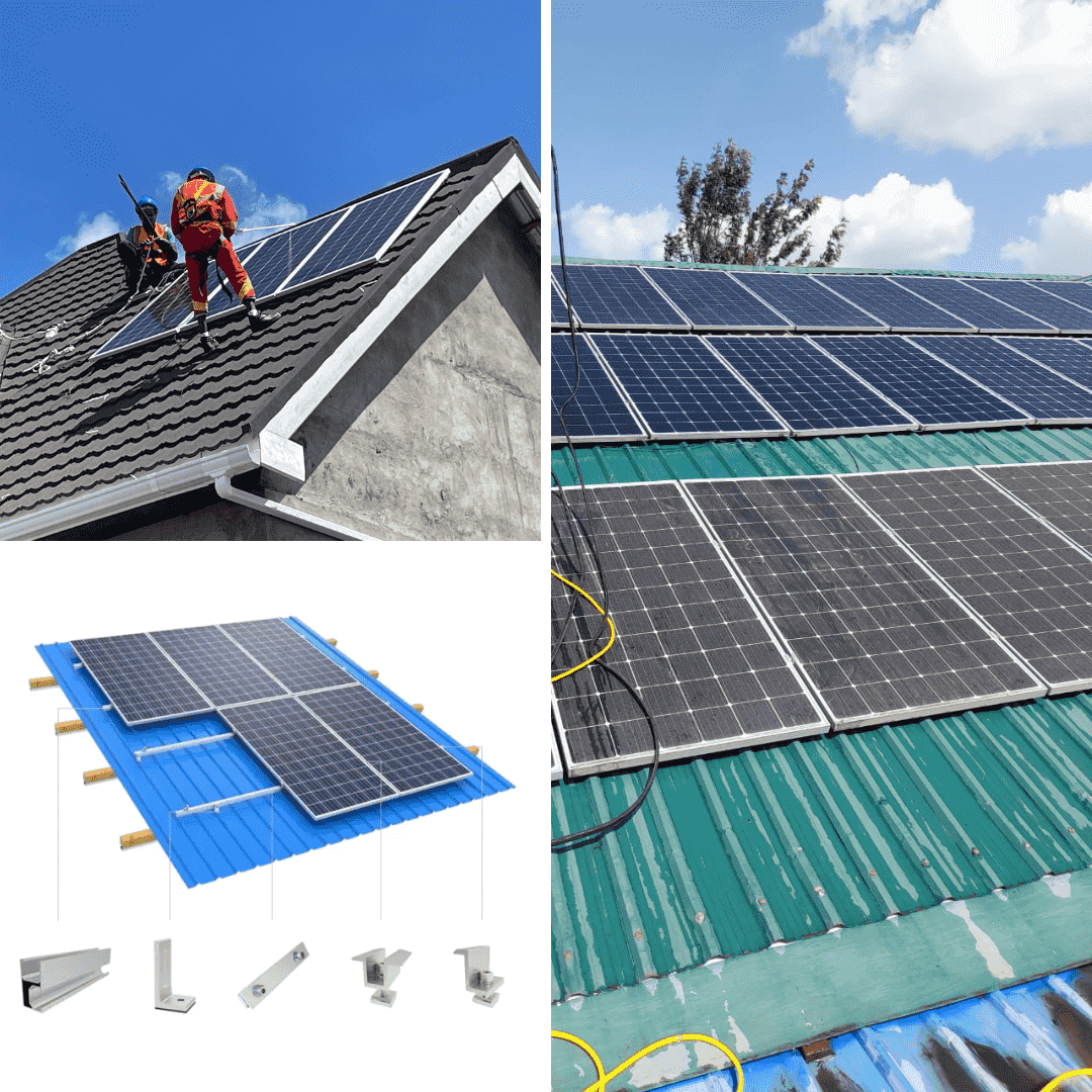 Roof-Mounted Solar Panels